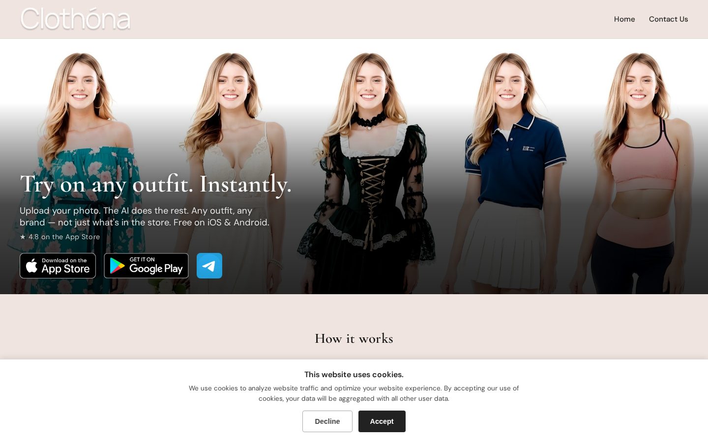 Clothona Homepage
