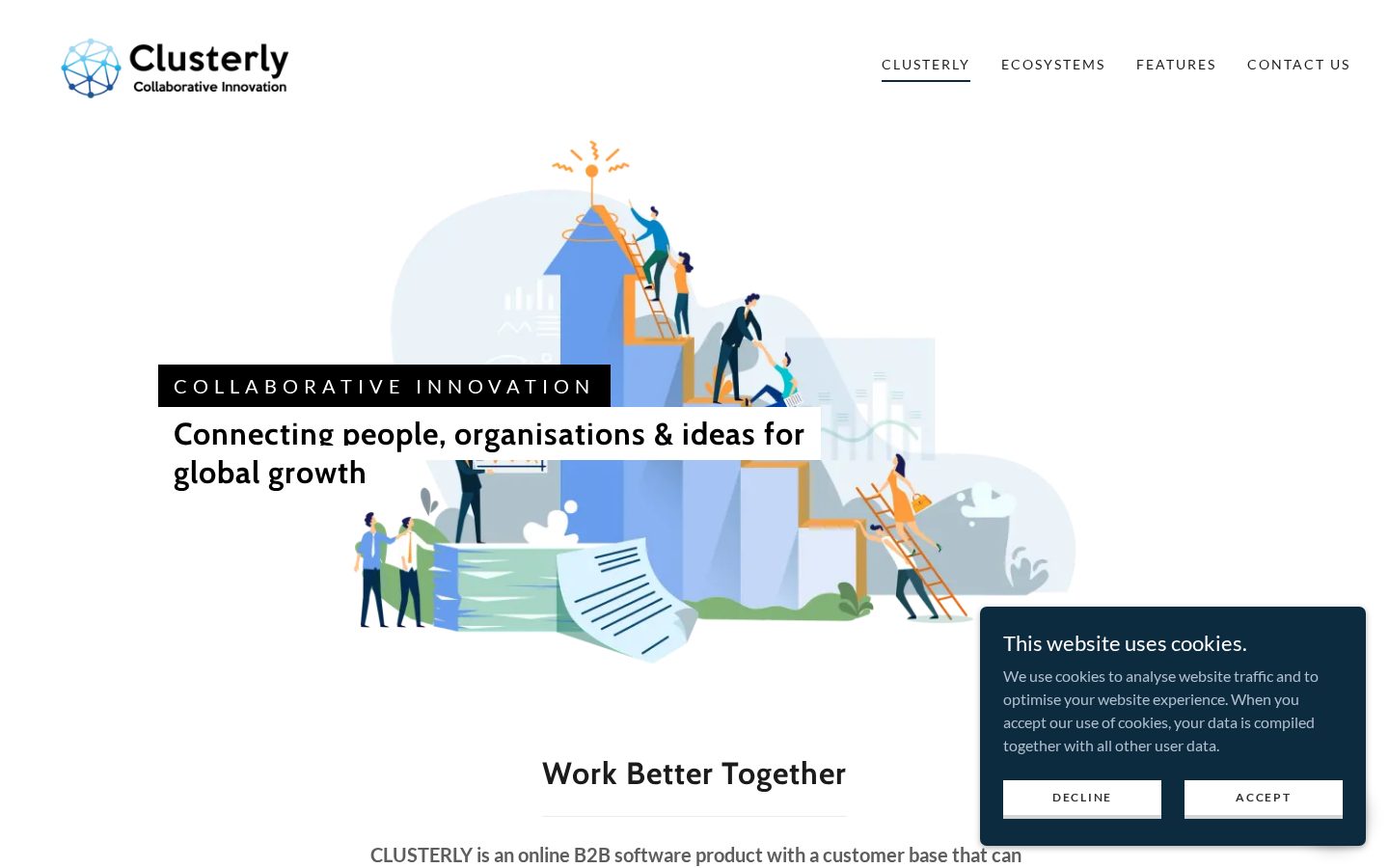 Clusterly Homepage