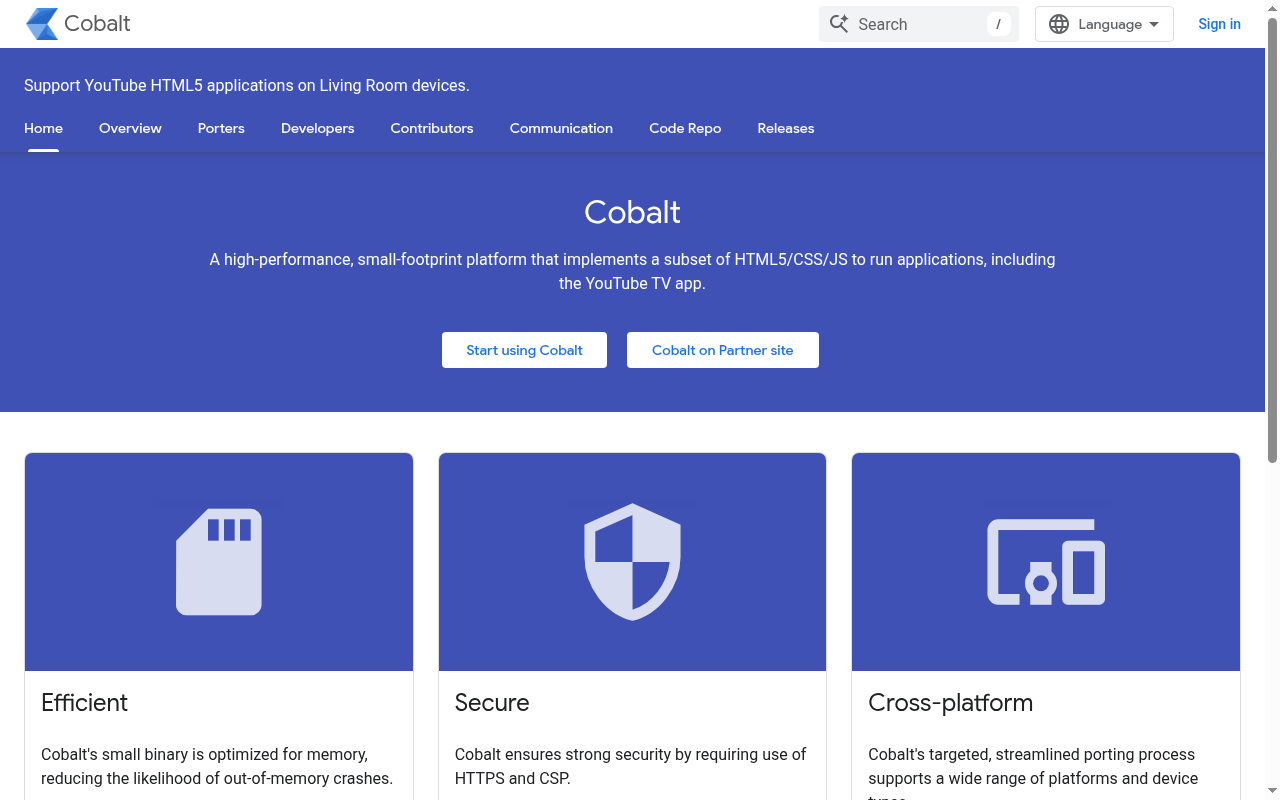 Homepage