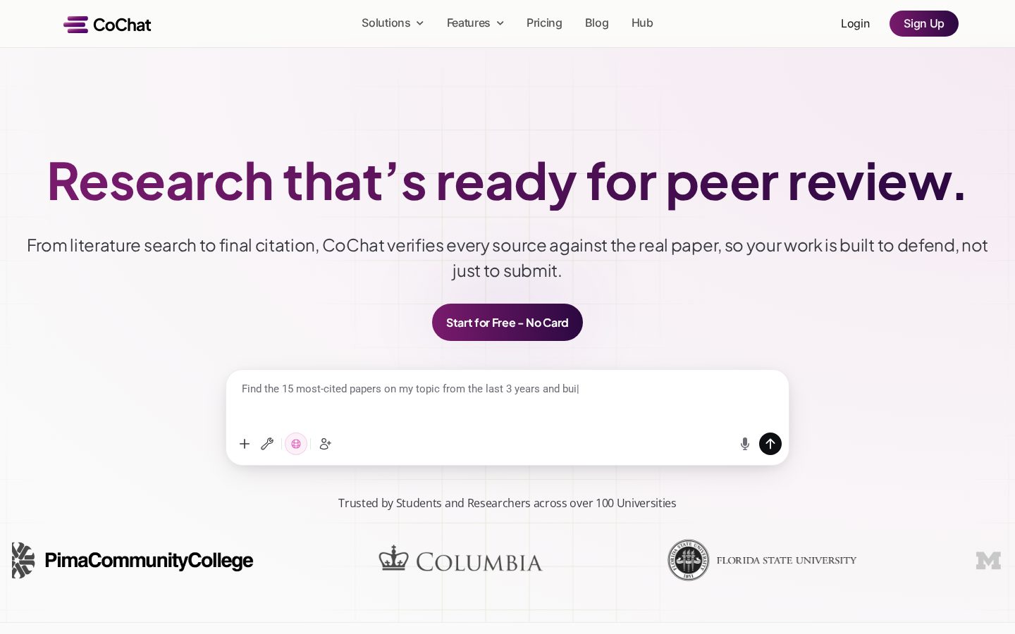 CoChat Homepage
