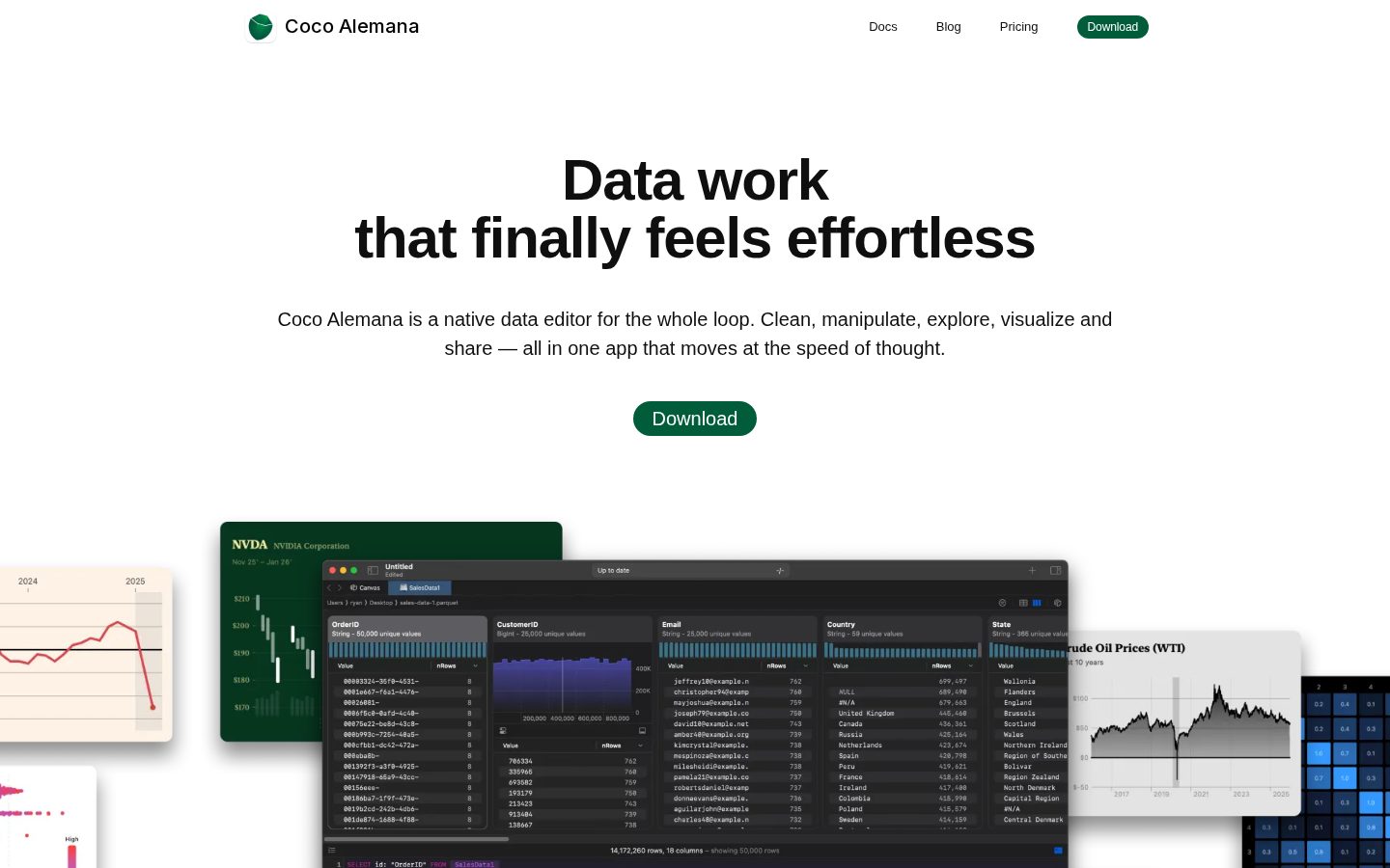 Coco Alemana Homepage