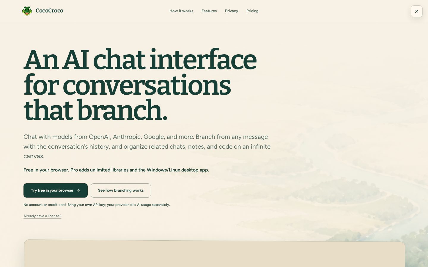 CocoCroco Homepage