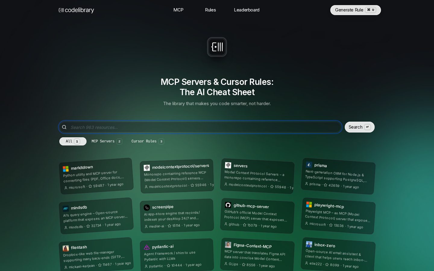 Code Library AI Homepage