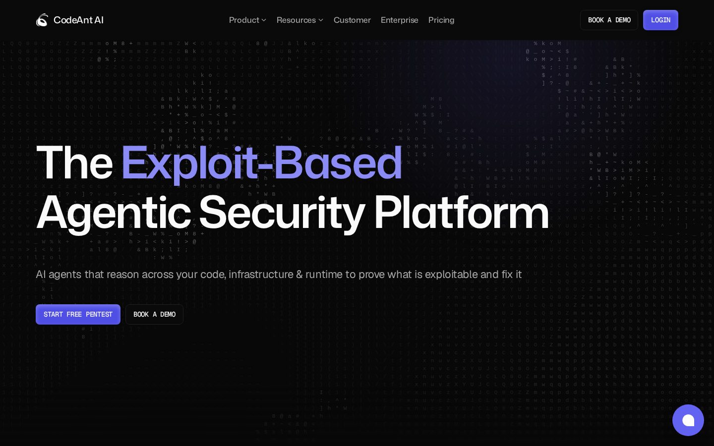CodeAnt AI Homepage
