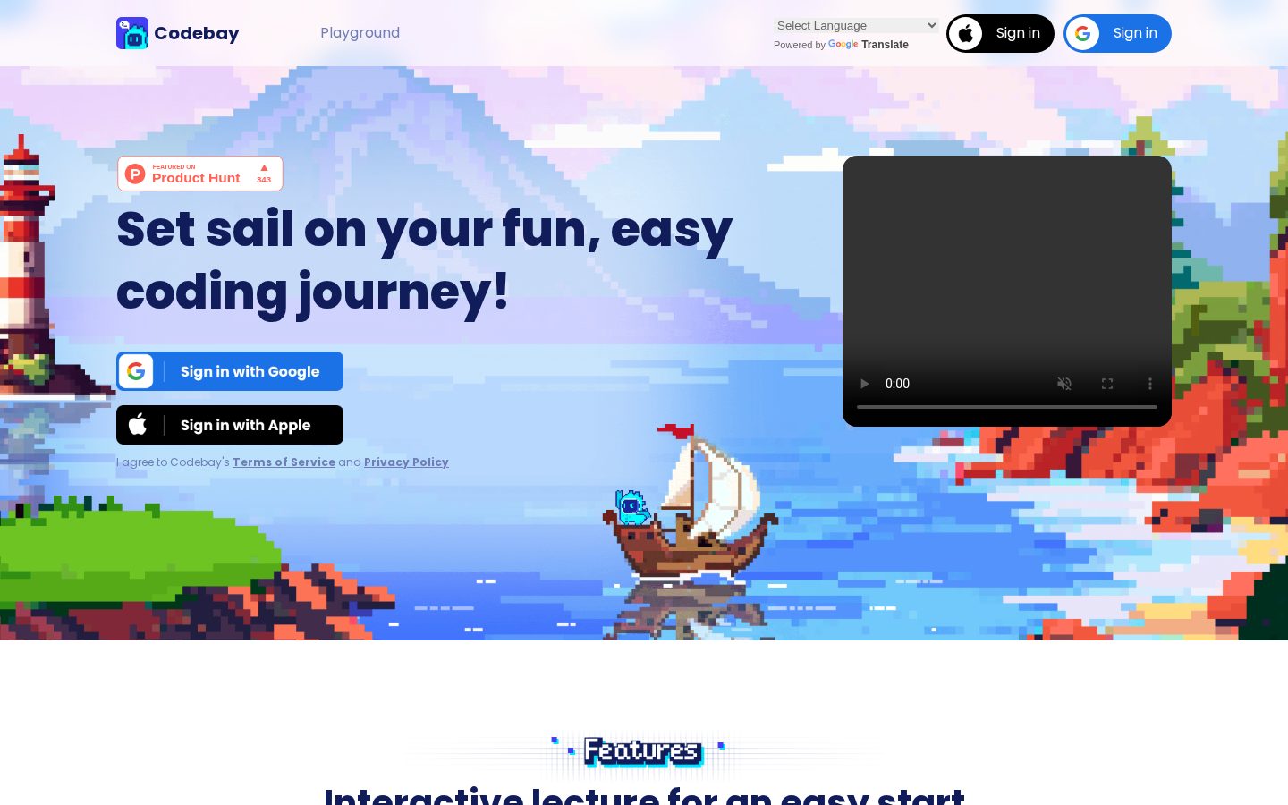 Codebay Homepage