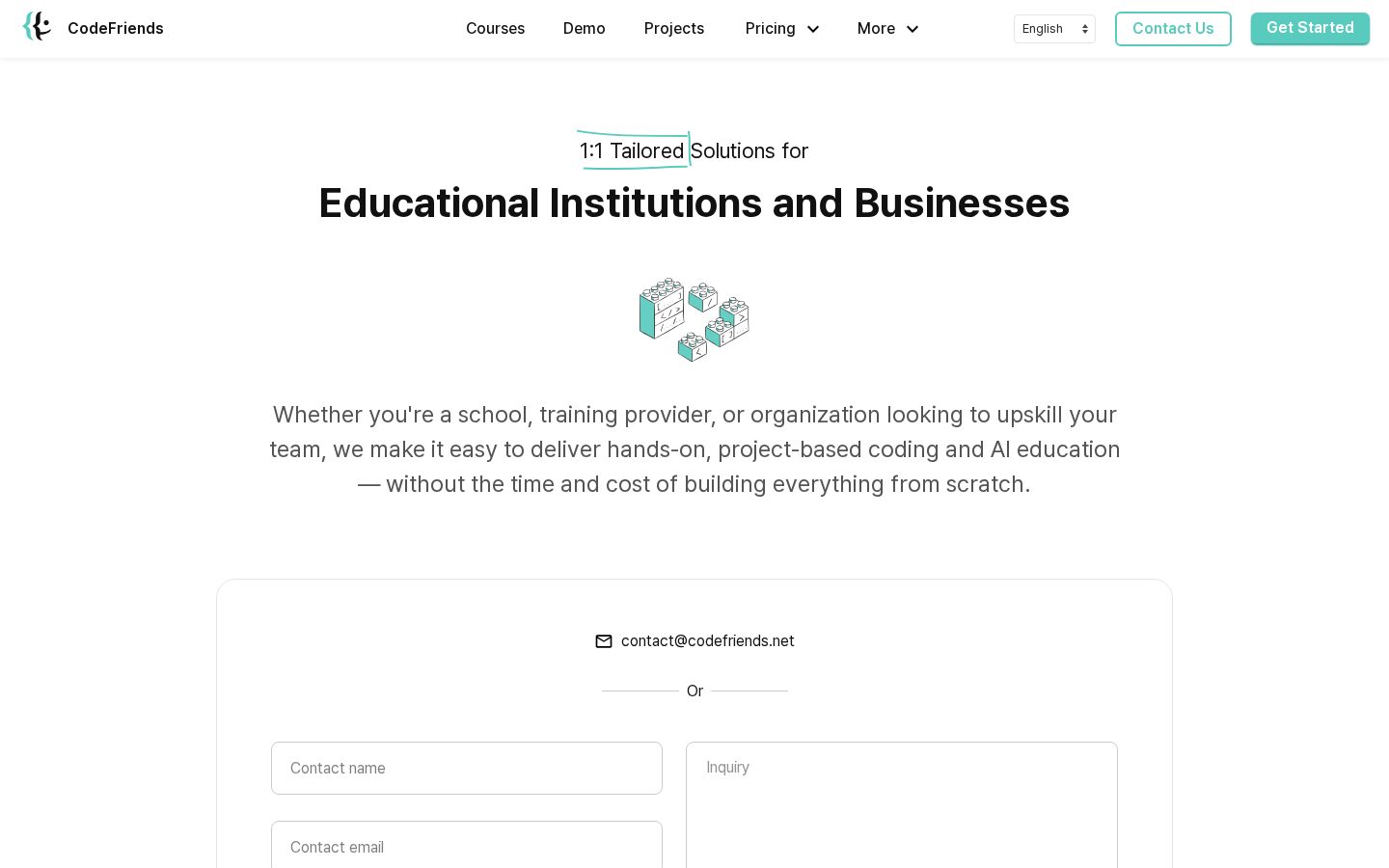 CodeFriends Pricing