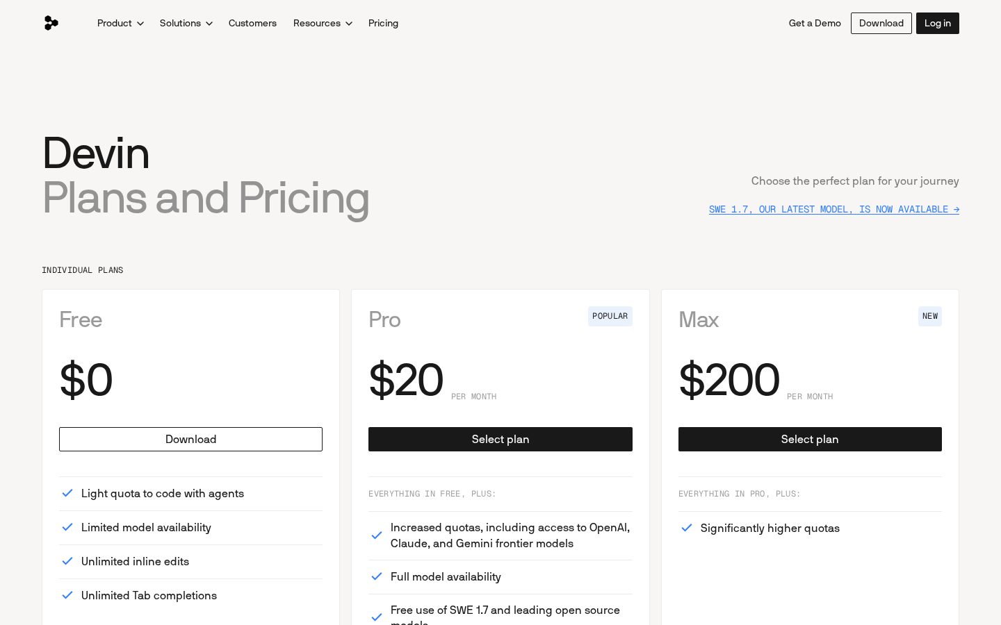 Codeium Pricing