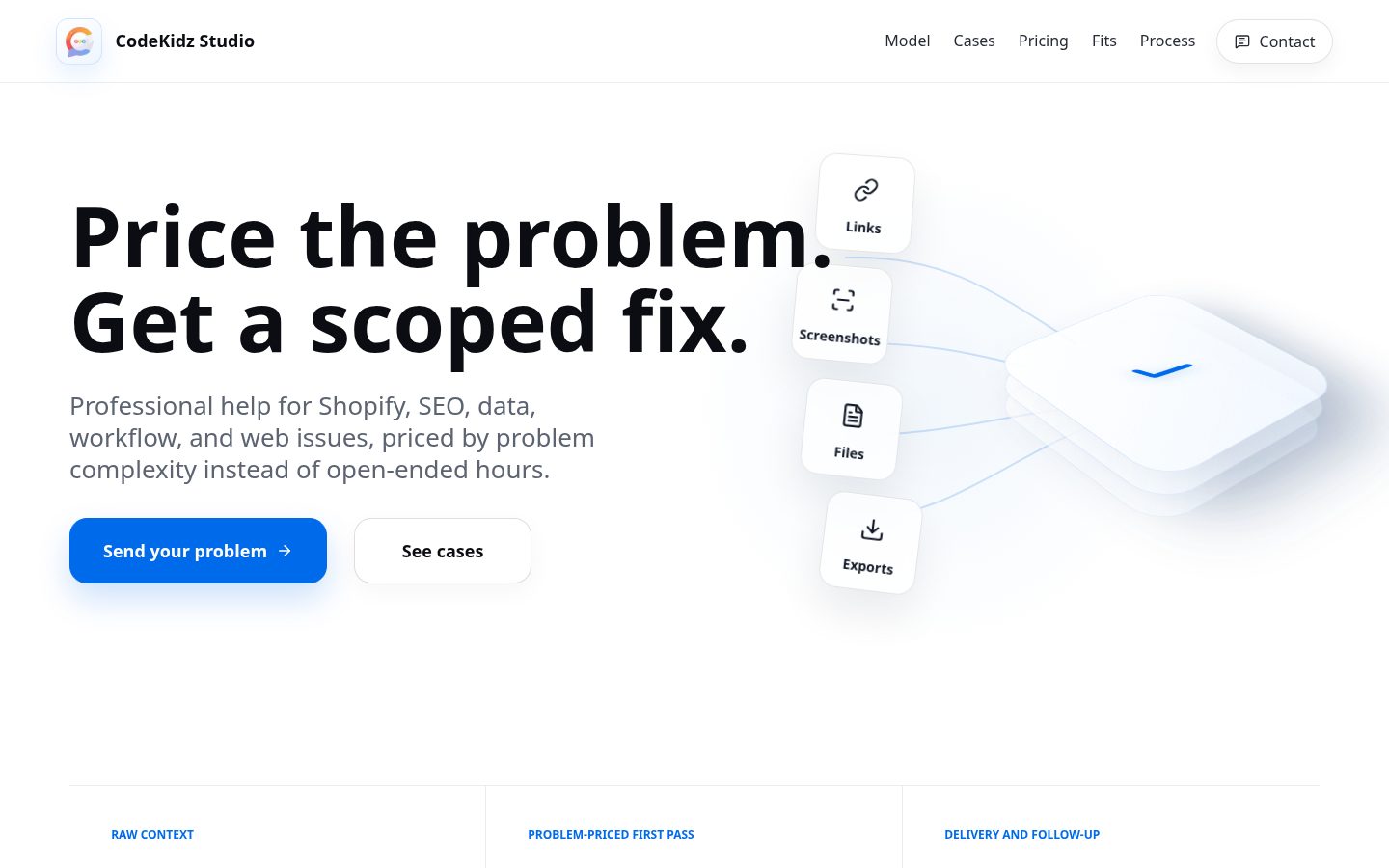 CodeKidz Homepage