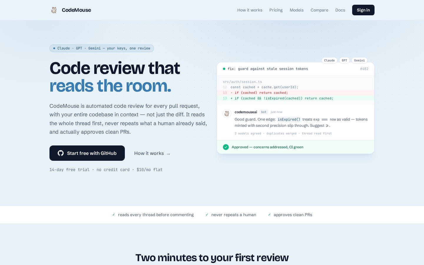 CodeMouse Homepage