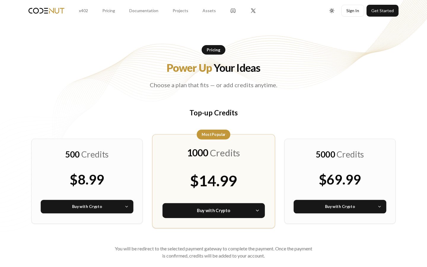 CodeNut Pricing