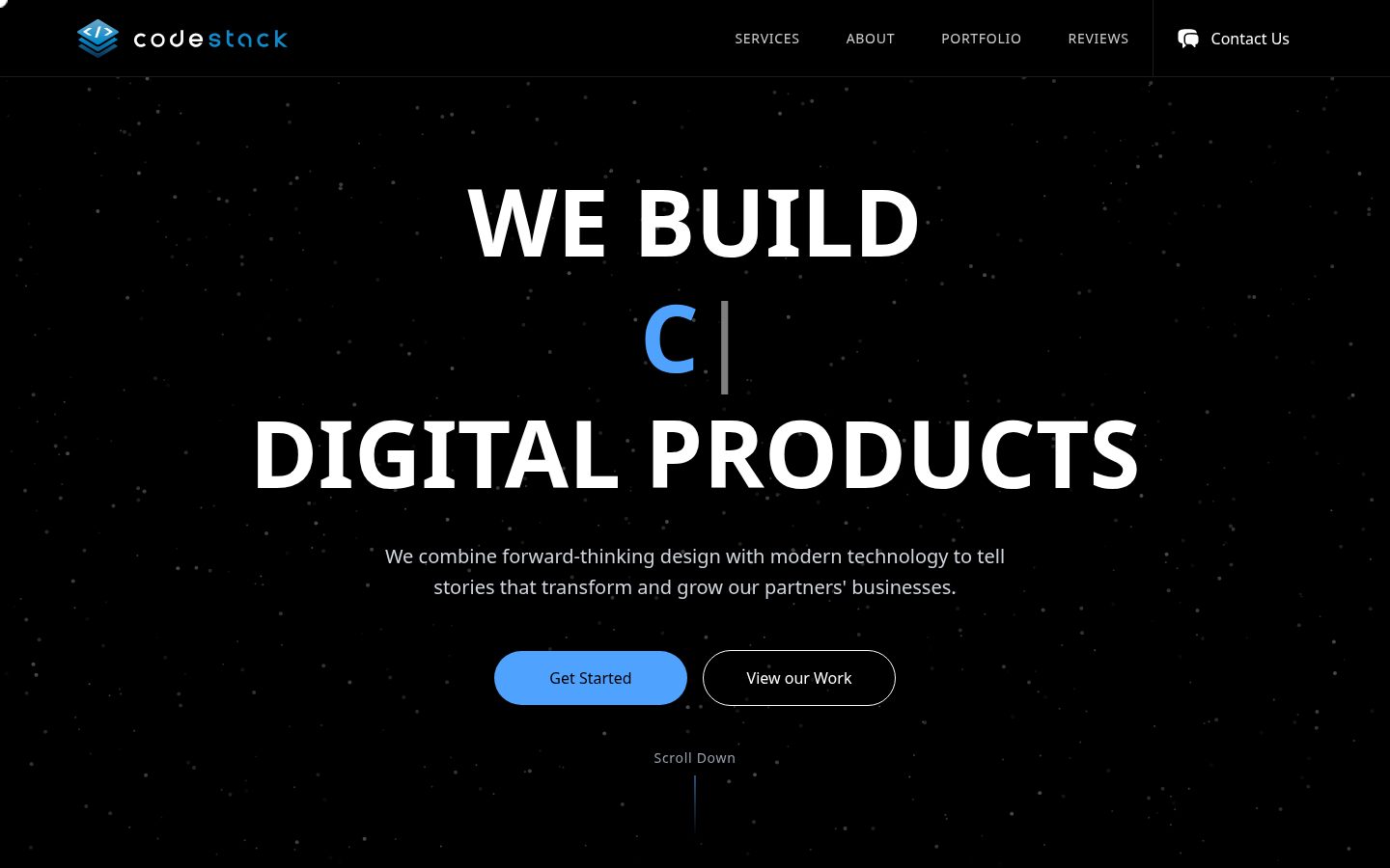 CodeStack AI Homepage