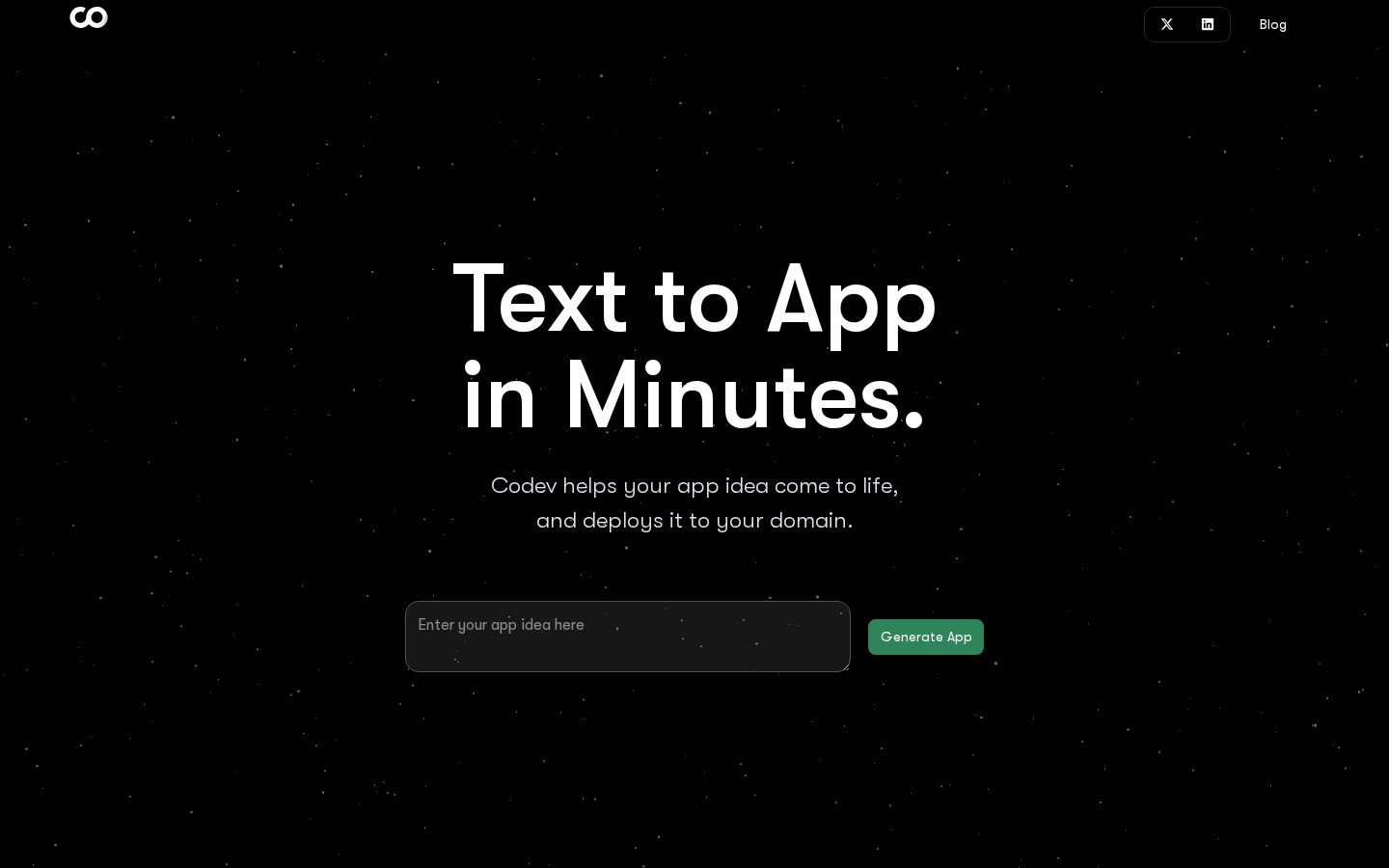 co.dev MCP Homepage