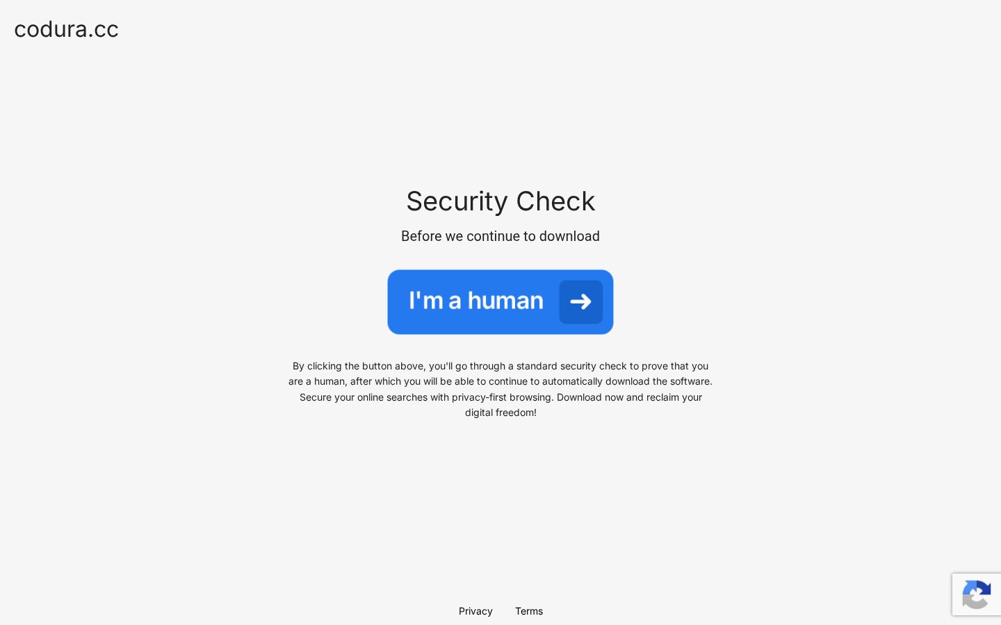 Codura Homepage