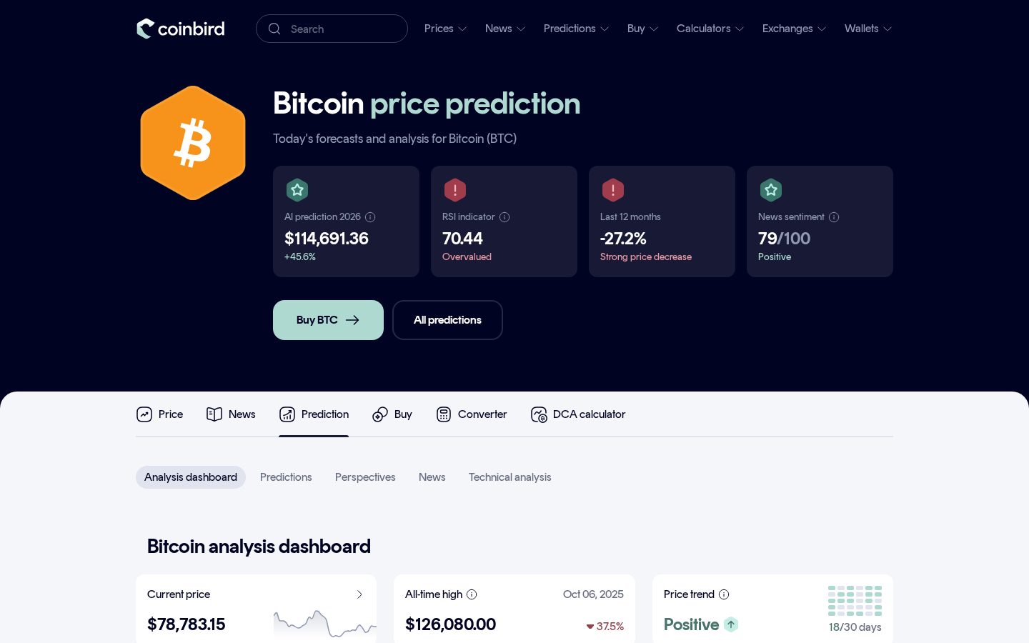 Coinbird Pricing
