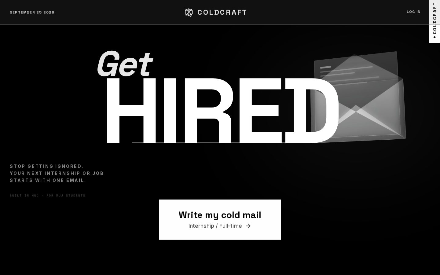 ColdCraft Homepage