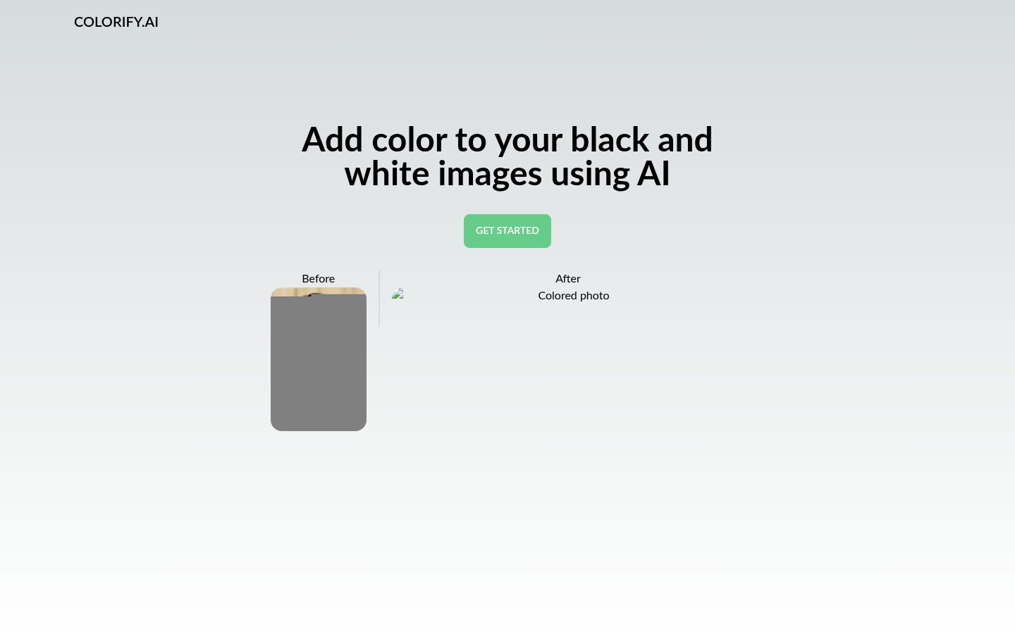 Colorify Homepage