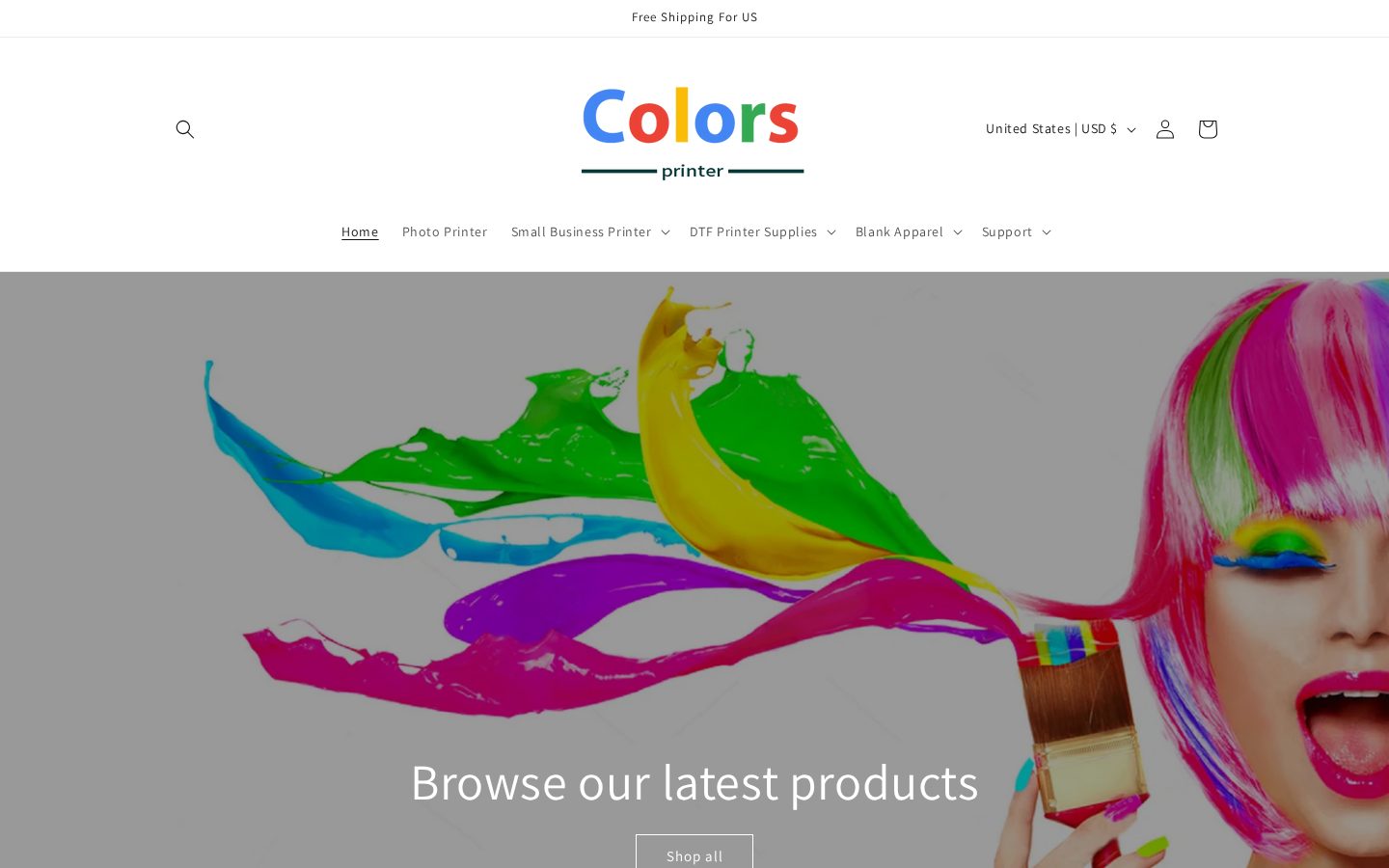 colors printer Homepage