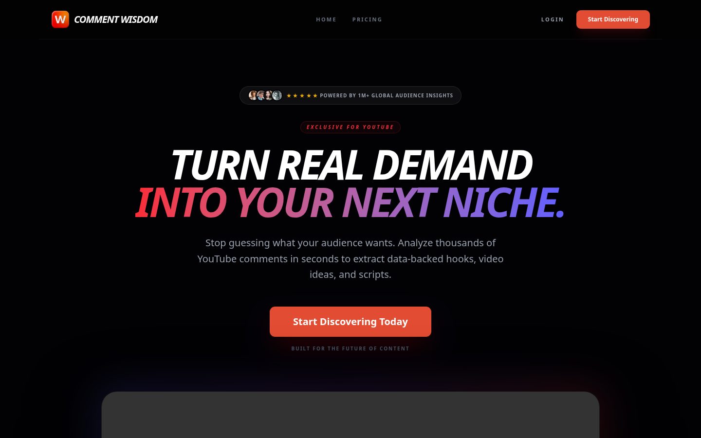 Comment Wisdom Homepage
