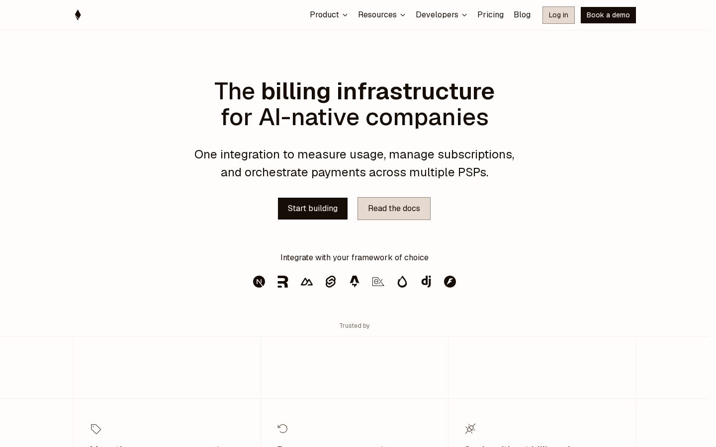Commet Homepage