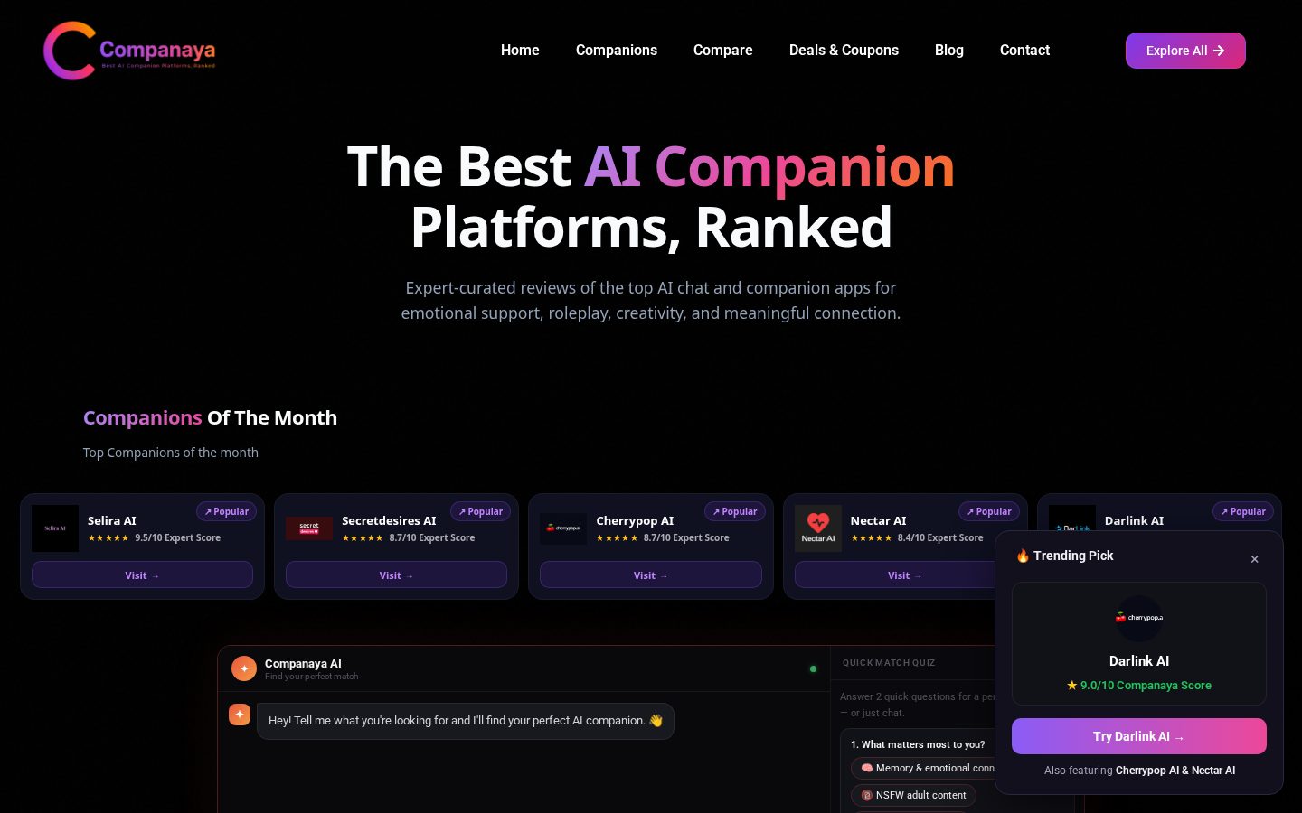 Companaya Homepage