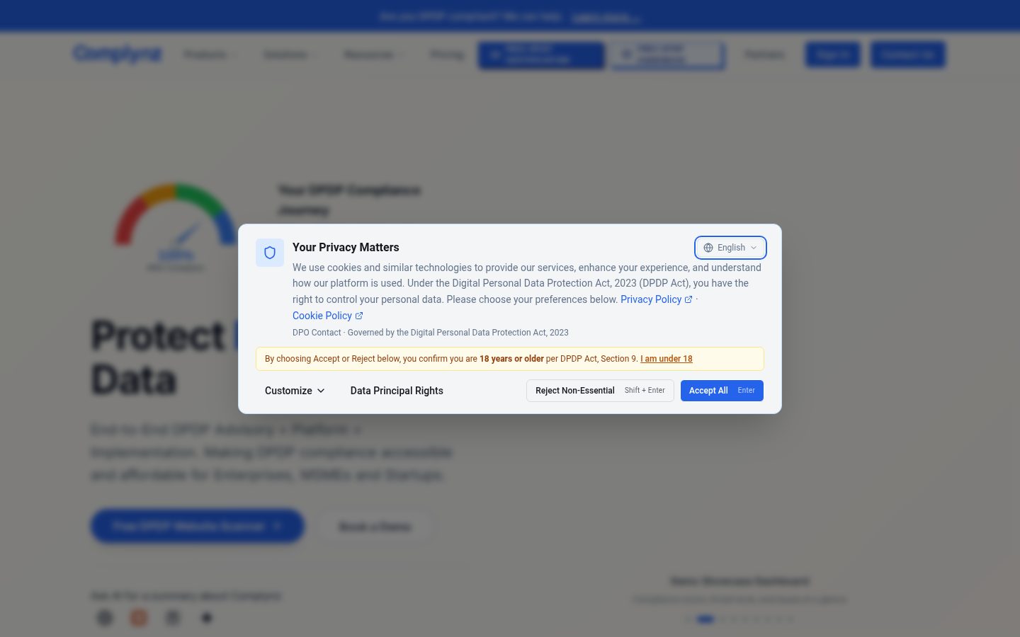 Complynz Homepage