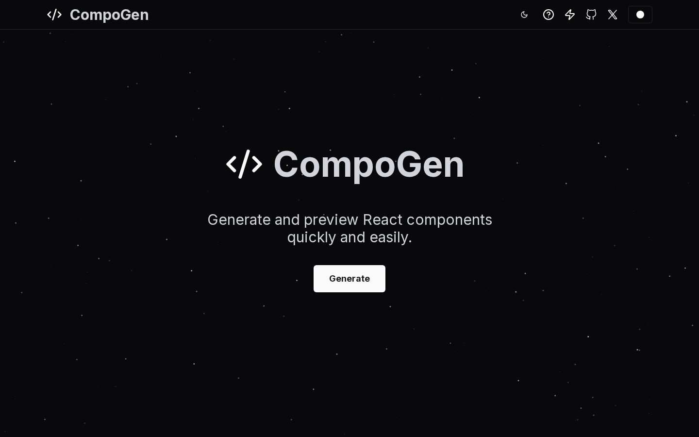 CompoGen Homepage