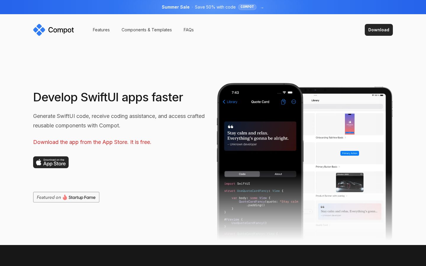 Compot Homepage
