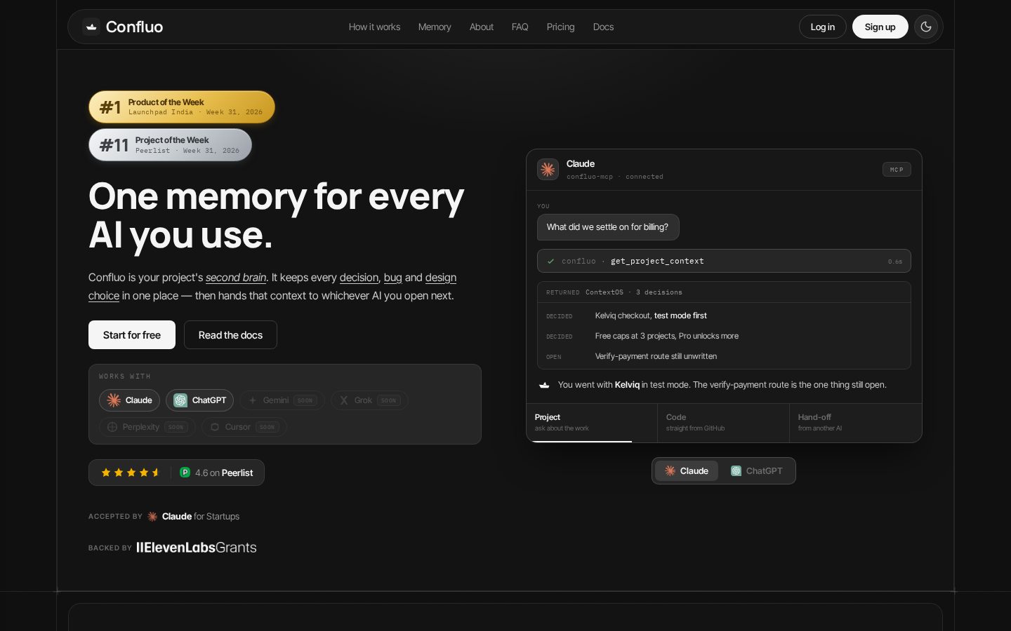 Confluo Homepage