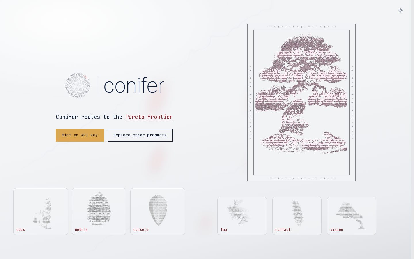Conifer Homepage