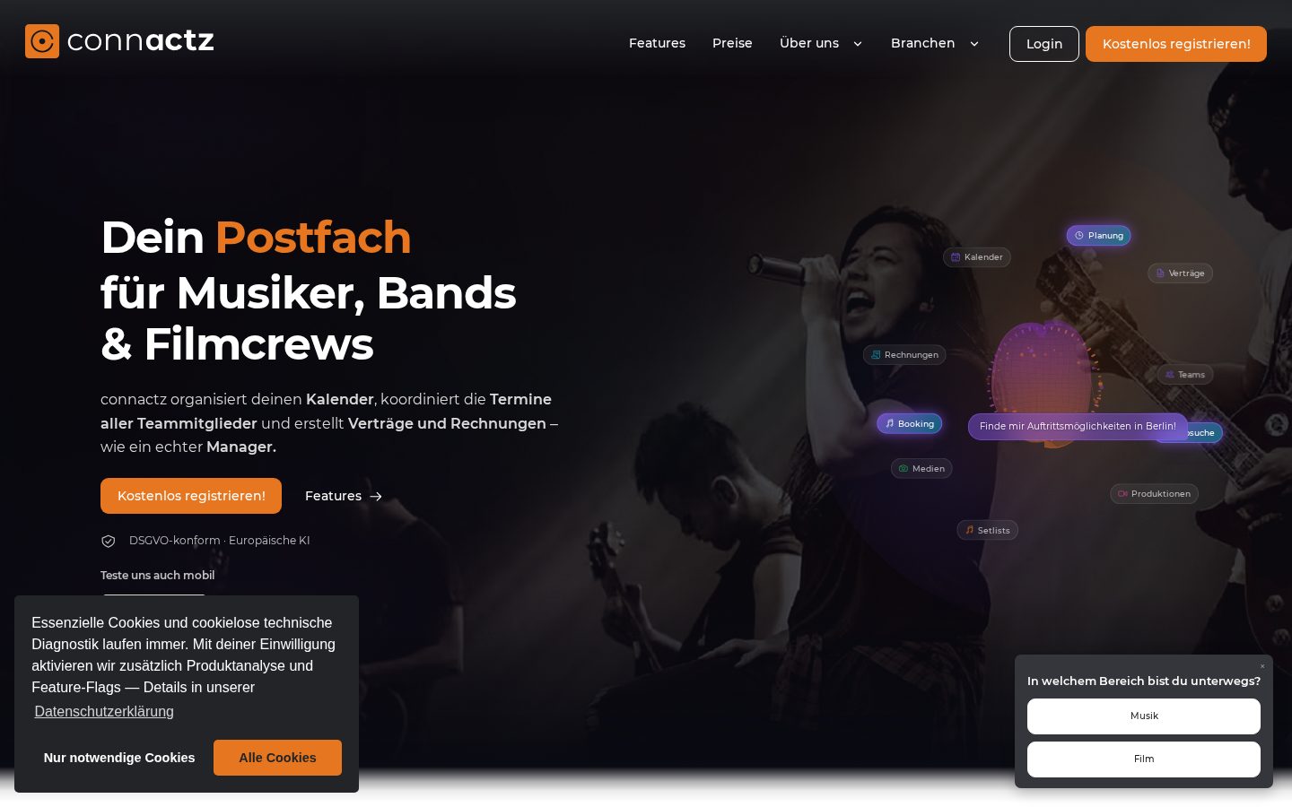 connactz Homepage