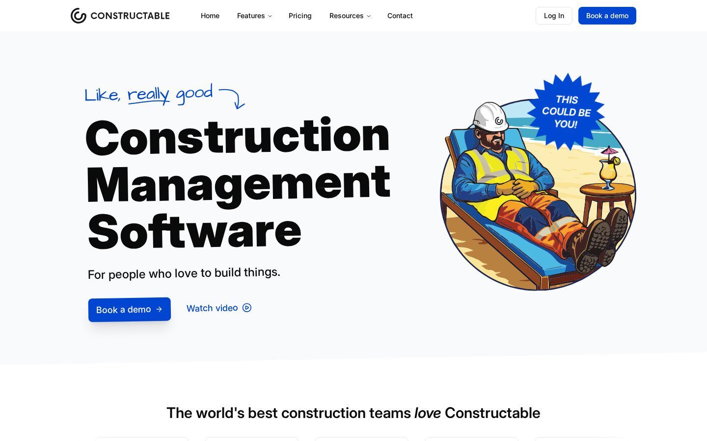 Constructable Homepage