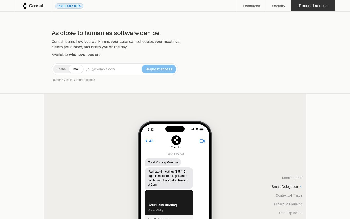 Consul Homepage