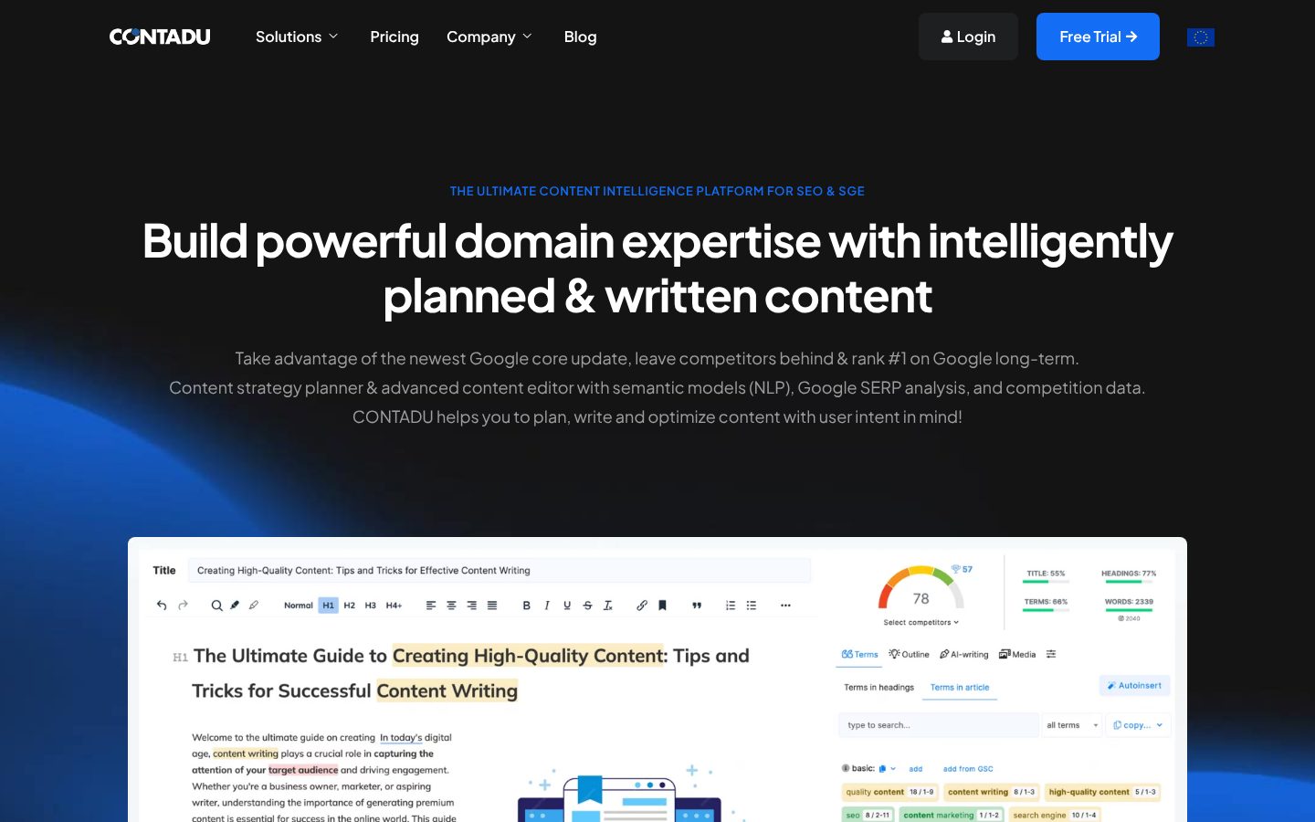 Contadu Homepage