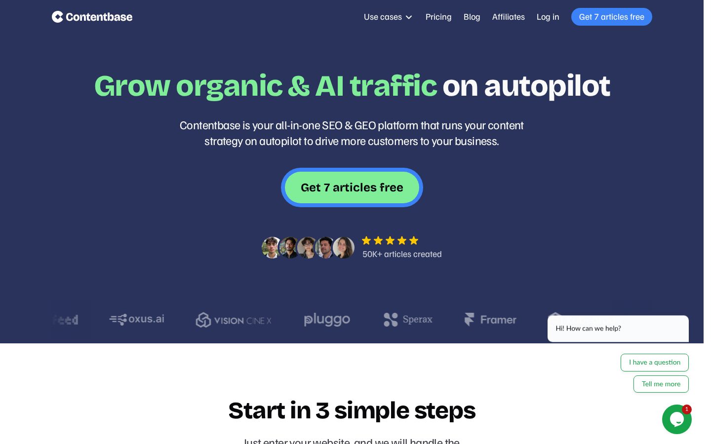 Contentbase Homepage