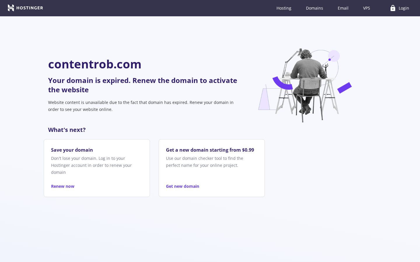 ContentRob - AI content creation tool Homepage