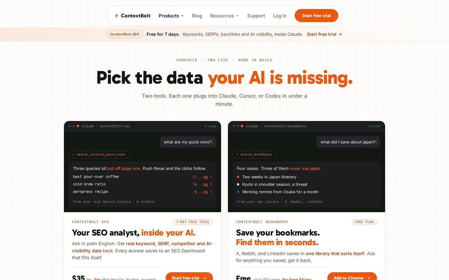 ContextBolt Pricing