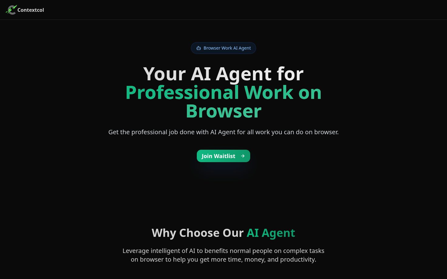Contextcol Homepage