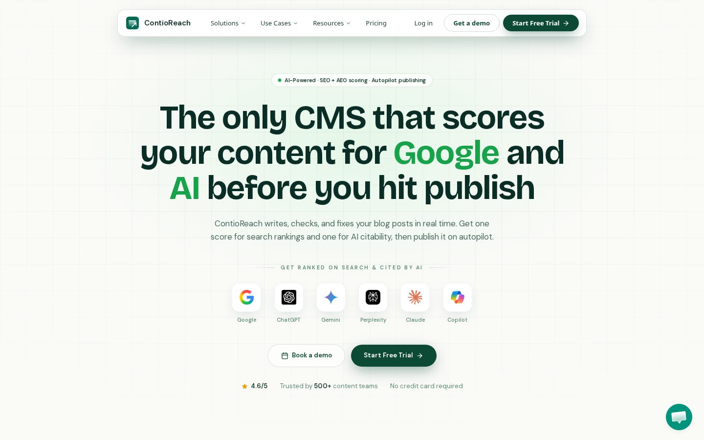 contioreach Homepage