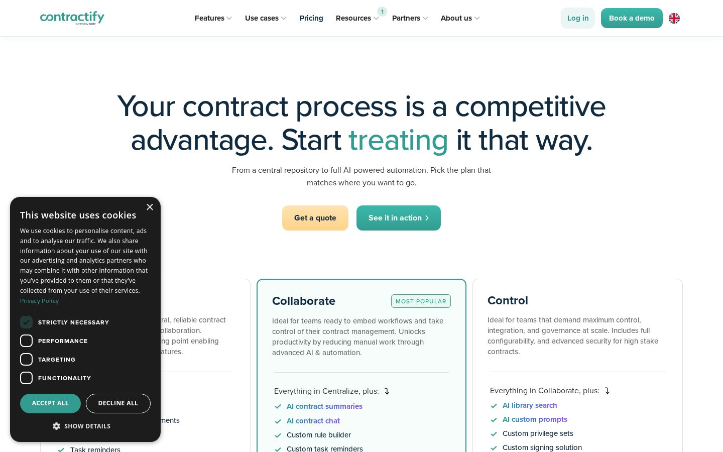 Contractify Pricing