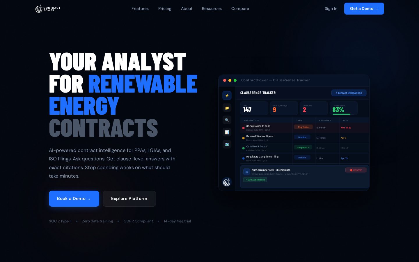 ContractPower Homepage