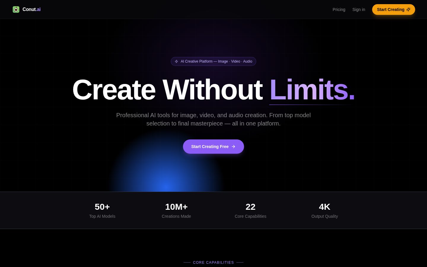 Conutai Homepage