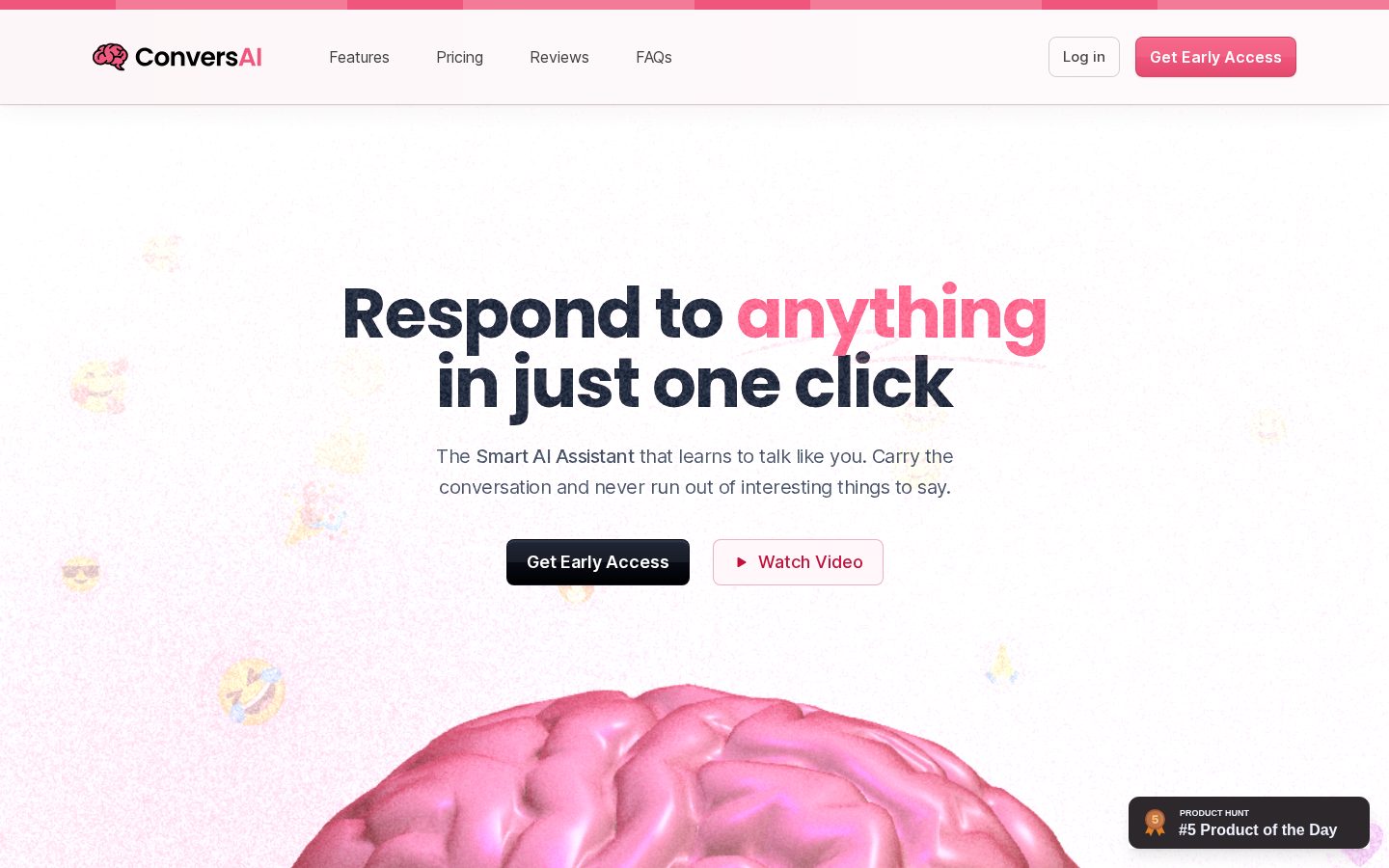 ConversAI Homepage