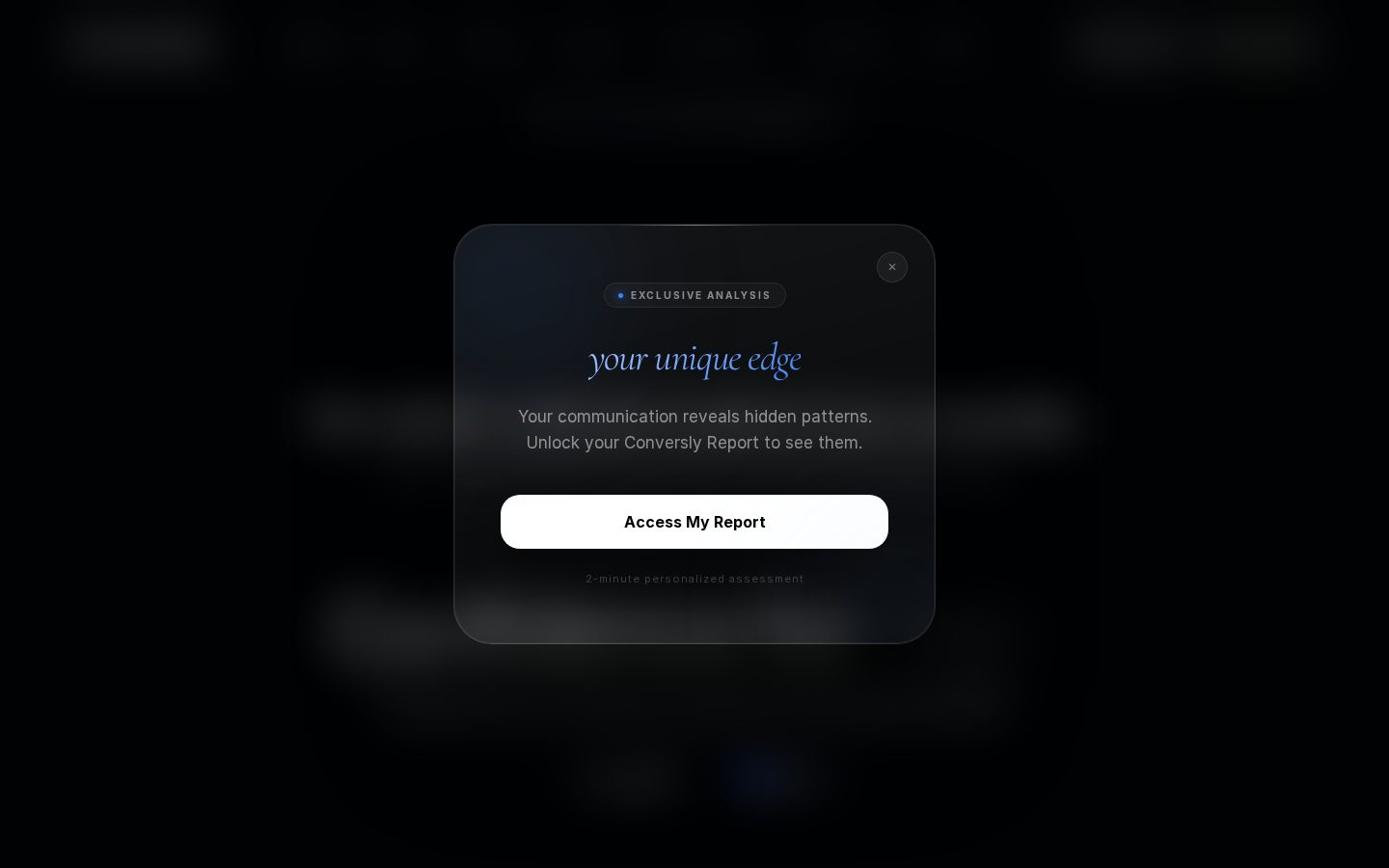 Conversly Homepage