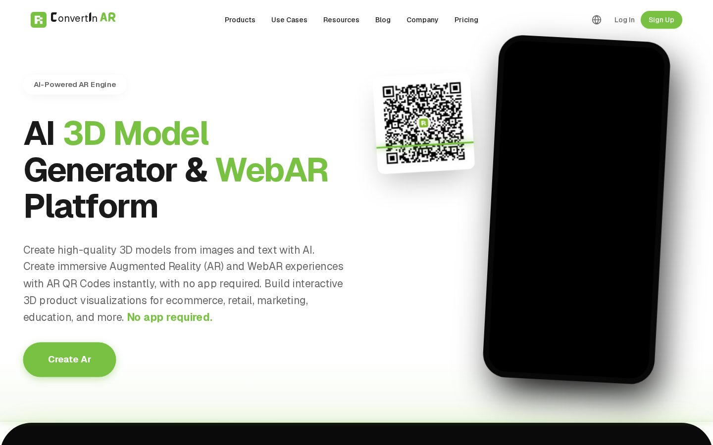 ConvertInAR Homepage