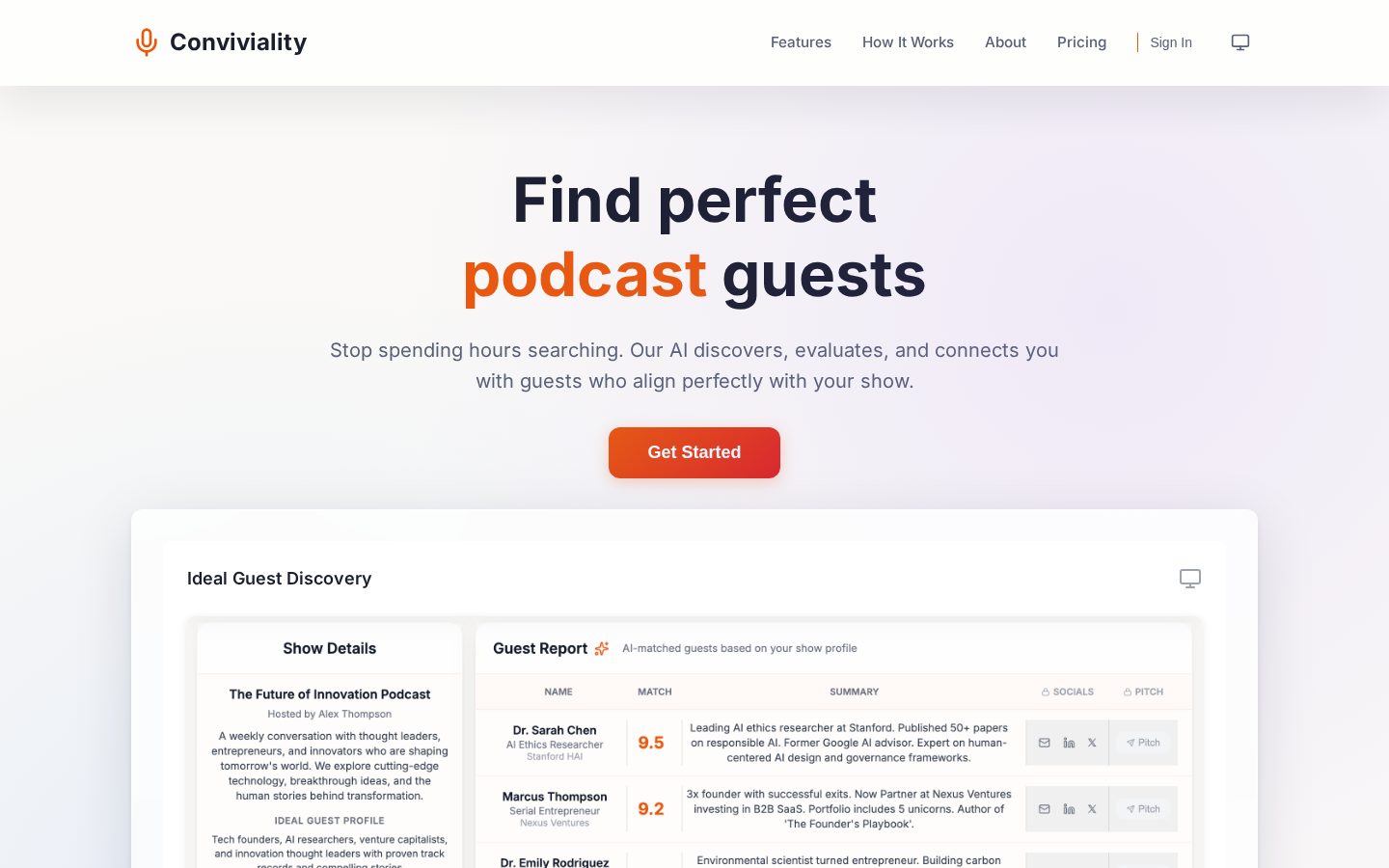 Conviviality Homepage