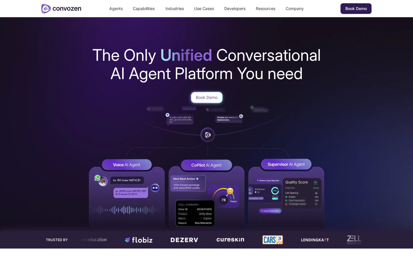 ConvoZen Homepage