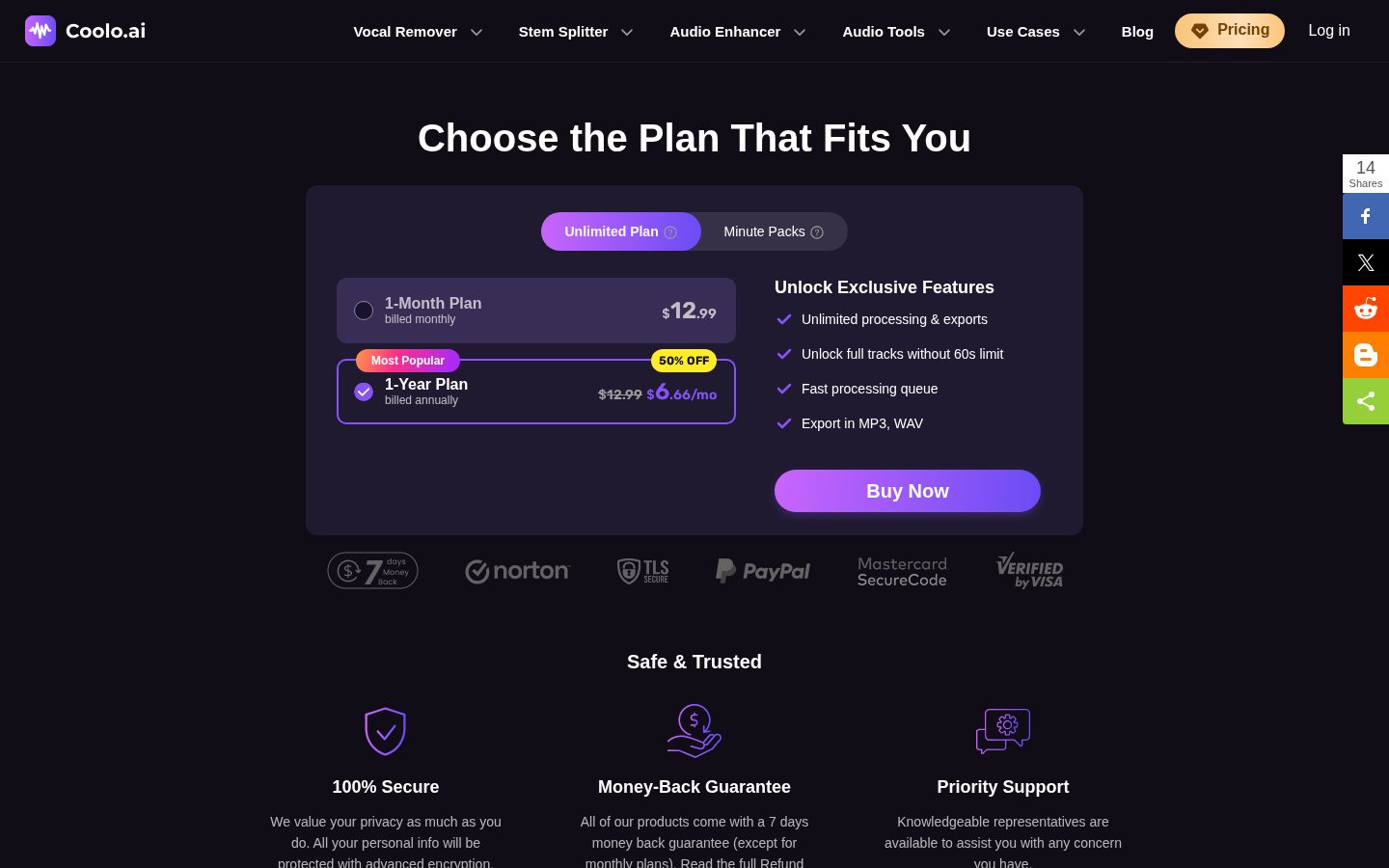 Coolo AI Pricing