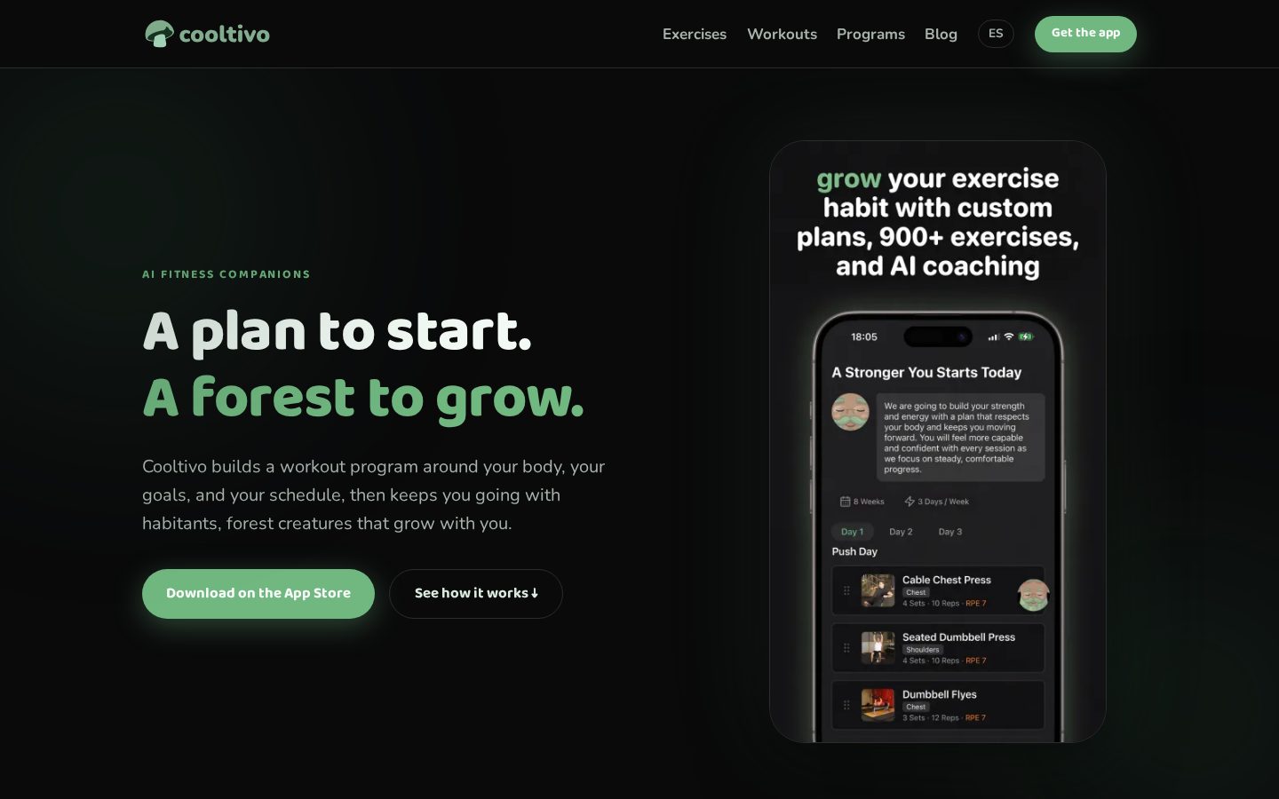 Cooltivo Homepage