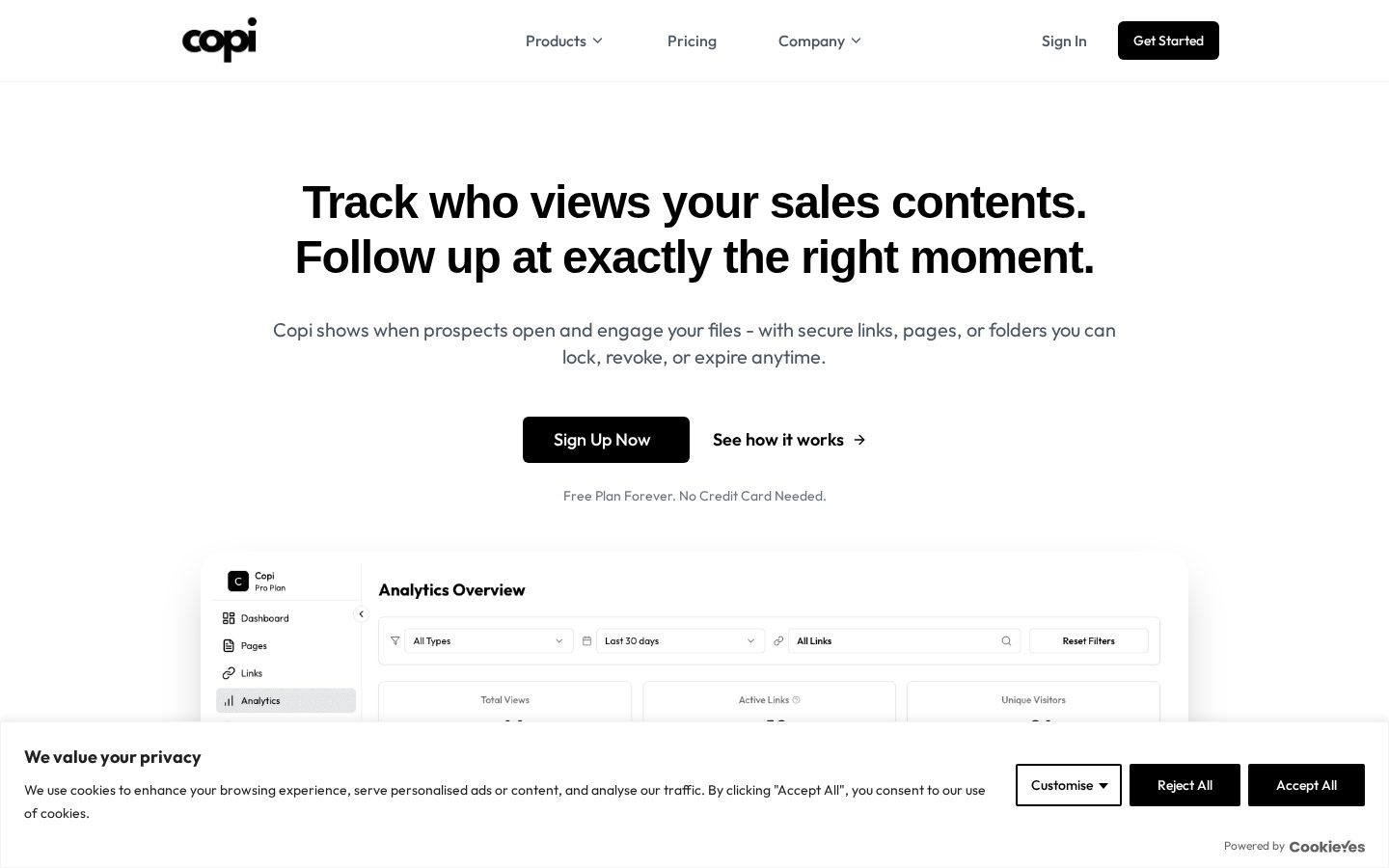 Copi Homepage