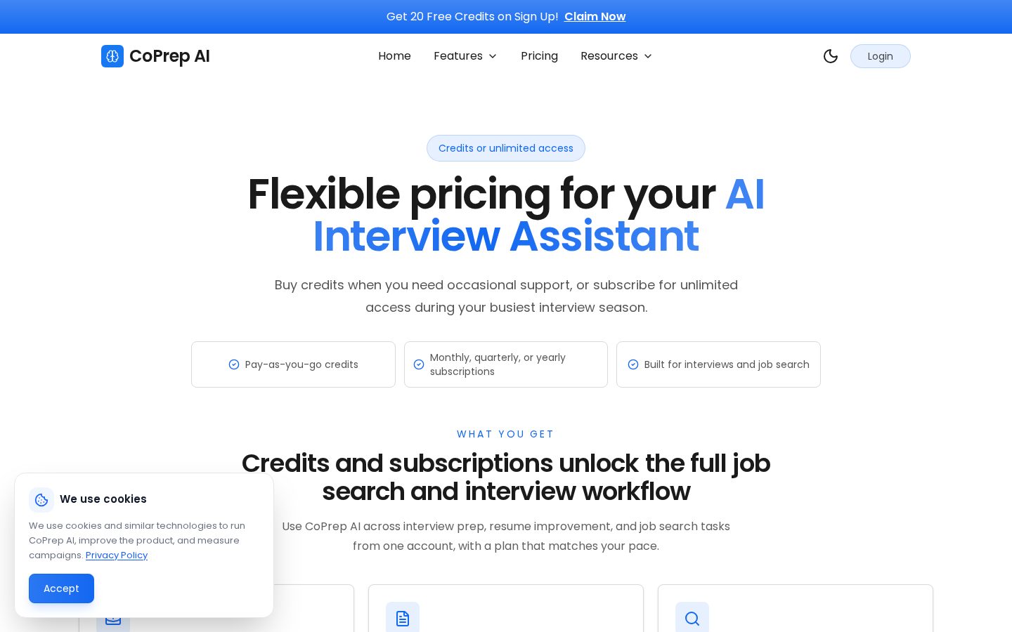 CoPrep AI Pricing